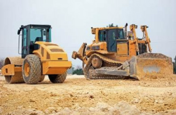 Heavy construction equipment